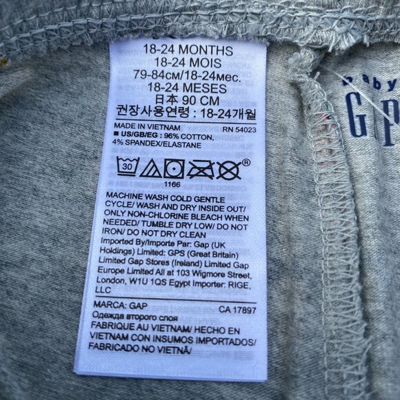 babyGap Full-Length Stretch Jersey Leggings for Toddler Girls - Picture 6 of 7